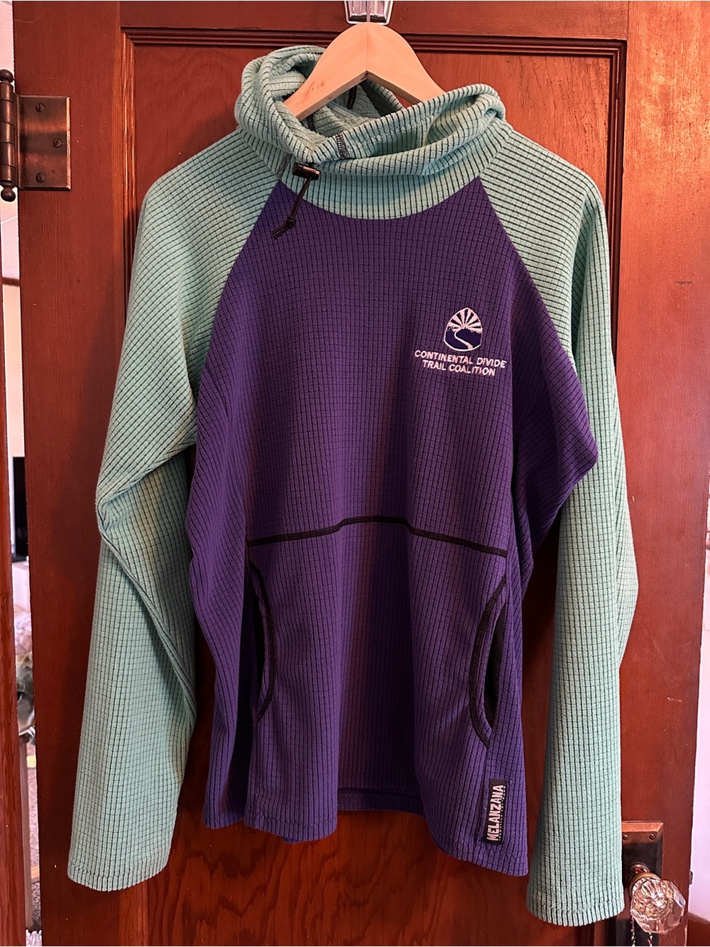 Melanzana micro grid fleece men’s small, women’s medium